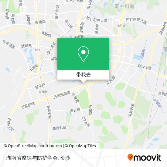 湖南省腐蚀与防护学会地图