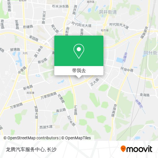 龙腾汽车服务中心地图
