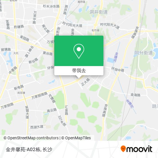 金井馨苑-A02栋地图