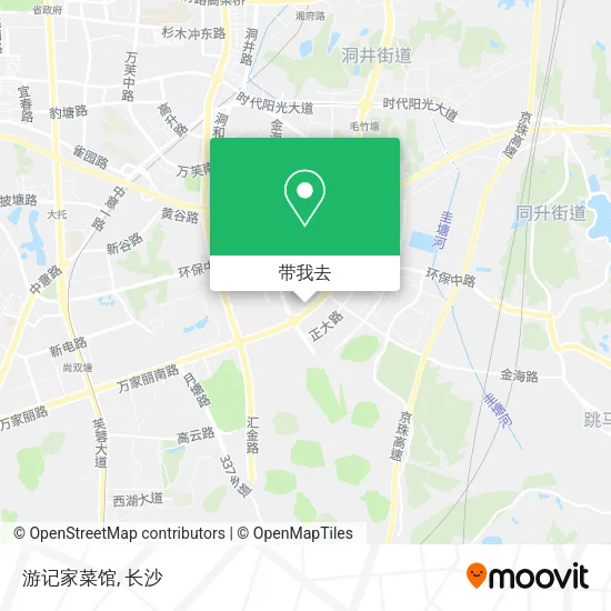 游记家菜馆地图