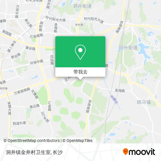 洞井镇金井村卫生室地图