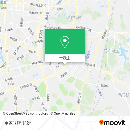 乡家味厨地图