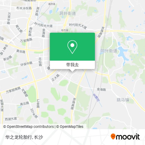 华之龙轮胎行地图