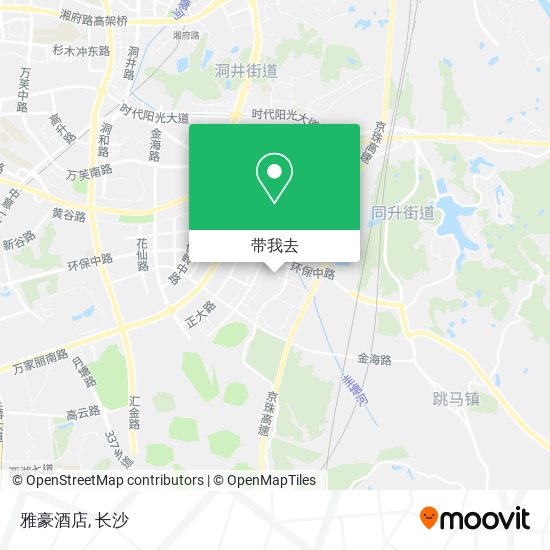 雅豪酒店地图