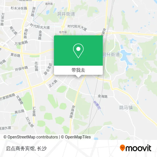 启点商务宾馆地图