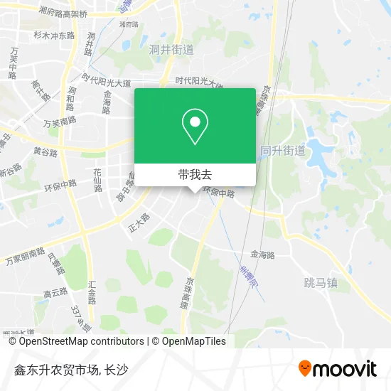 鑫东升农贸市场地图