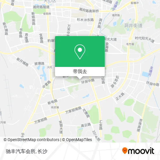 驰丰汽车会所地图