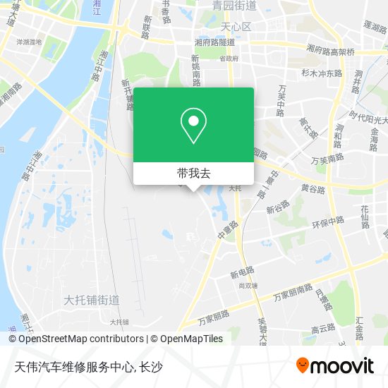 天伟汽车维修服务中心地图