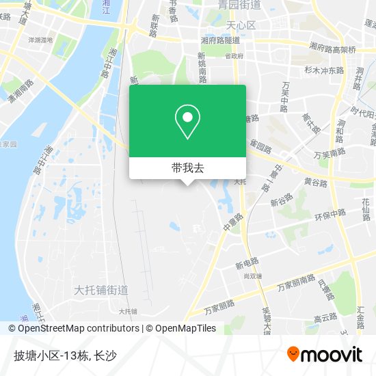 披塘小区-13栋地图