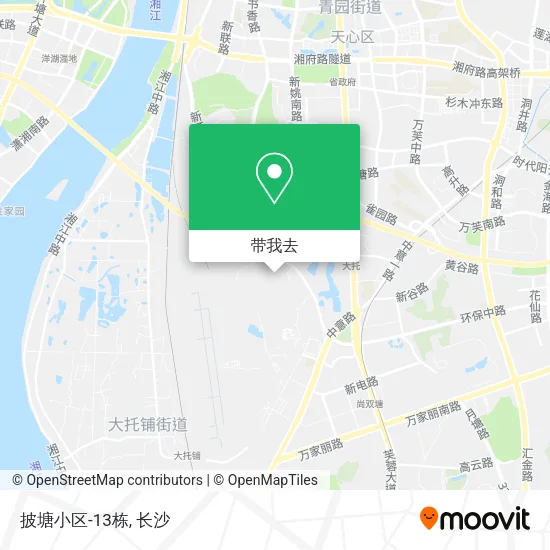 披塘小区-13栋地图