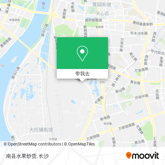 南县水果炒货地图