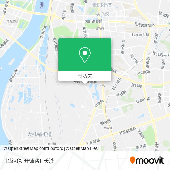以纯(新开铺路)地图