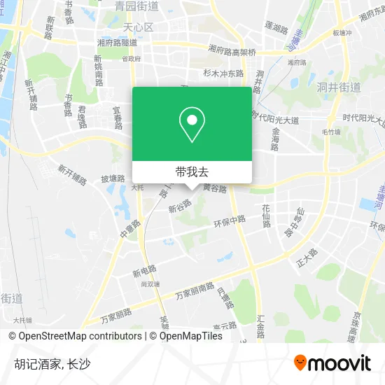 胡记酒家地图