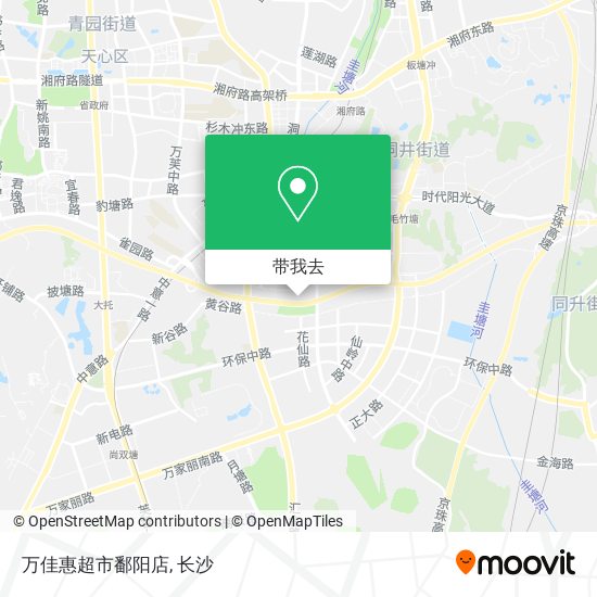 万佳惠超市鄱阳店地图