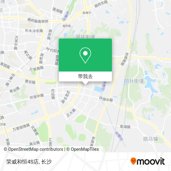 荣威和恒4S店地图