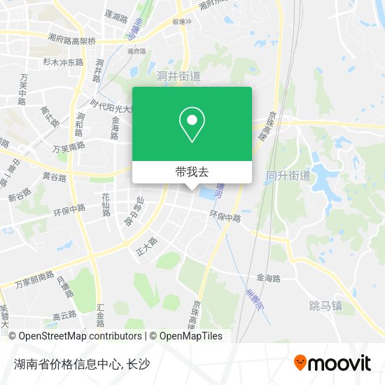 湖南省价格信息中心地图