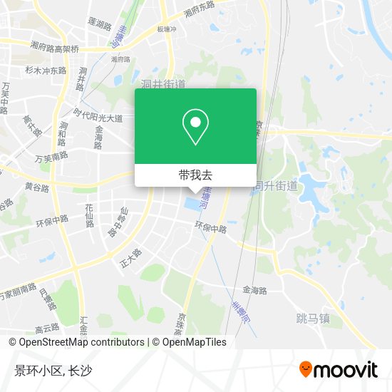 景环小区地图