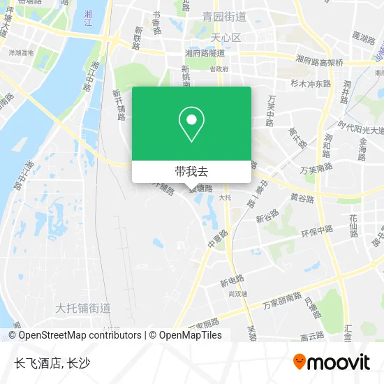 长飞酒店地图