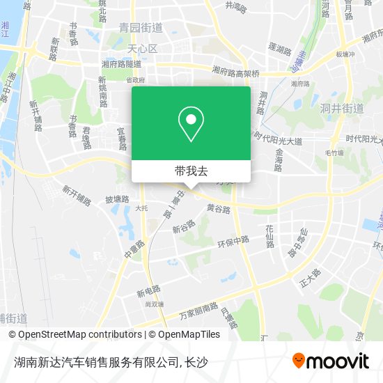 湖南新达汽车销售服务有限公司地图