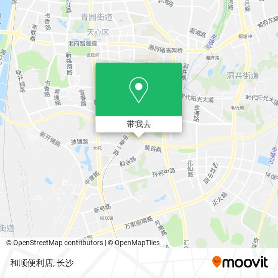 和顺便利店地图