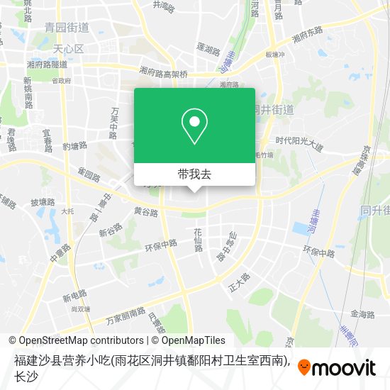 福建沙县营养小吃(雨花区洞井镇鄱阳村卫生室西南)地图
