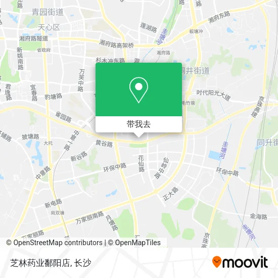 芝林药业鄱阳店地图