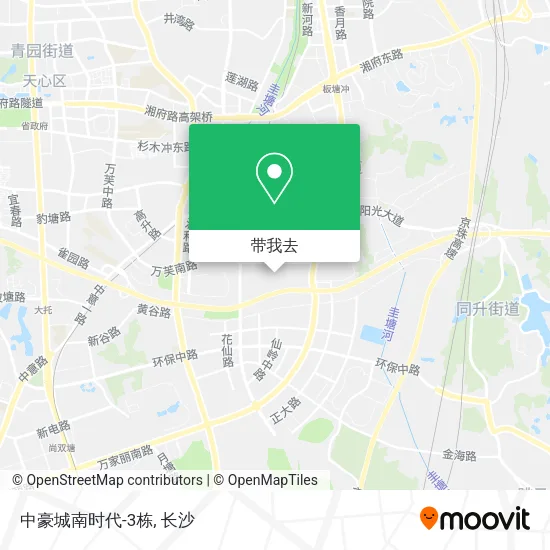 中豪城南时代-3栋地图