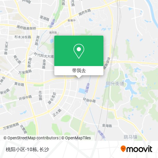 桃阳小区-10栋地图