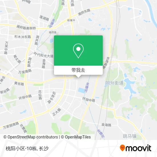 桃阳小区-10栋地图