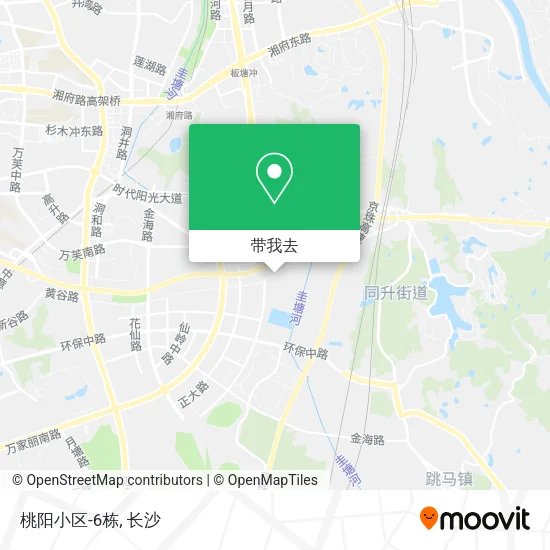 桃阳小区-6栋地图