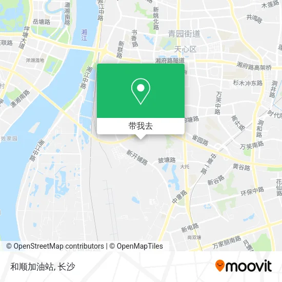 和顺加油站地图