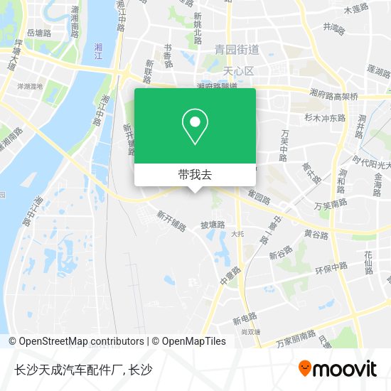 长沙天成汽车配件厂地图