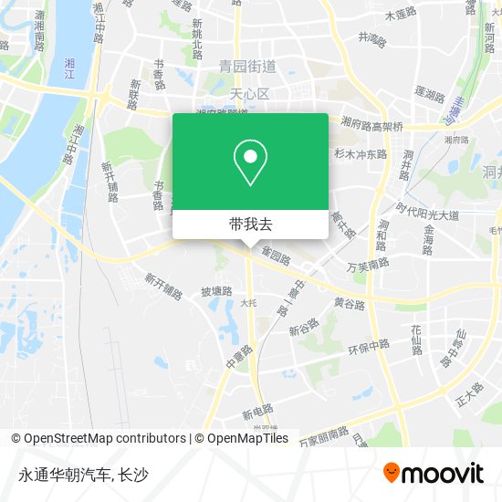 永通华朝汽车地图