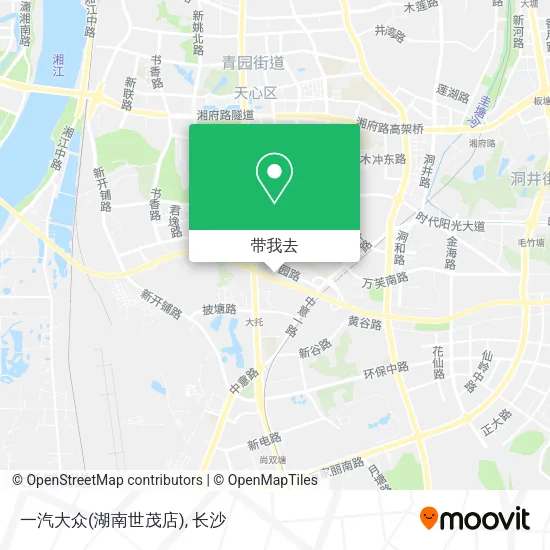 一汽大众(湖南世茂店)地图