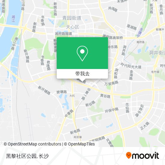 黑黎社区公园地图