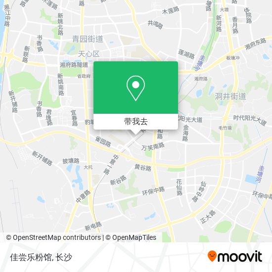 佳尝乐粉馆地图