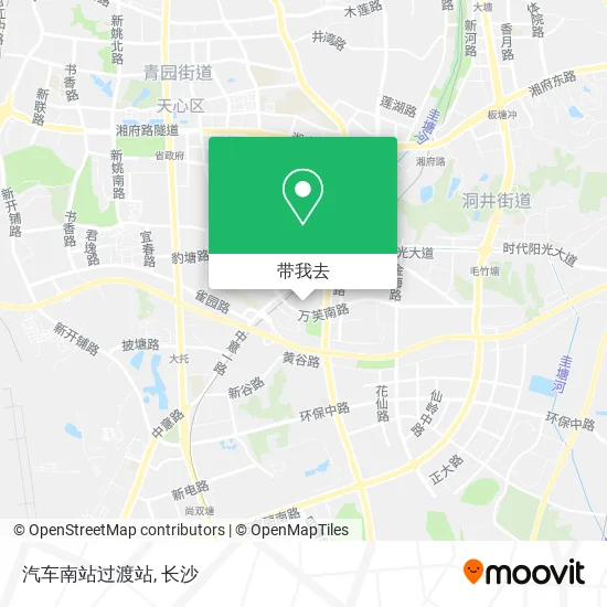 汽车南站过渡站地图
