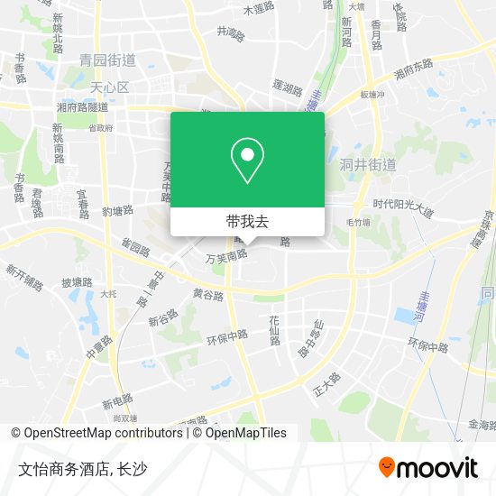 文怡商务酒店地图