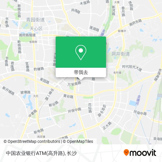 中国农业银行ATM(高升路)地图