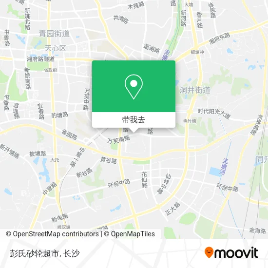 彭氏砂轮超市地图
