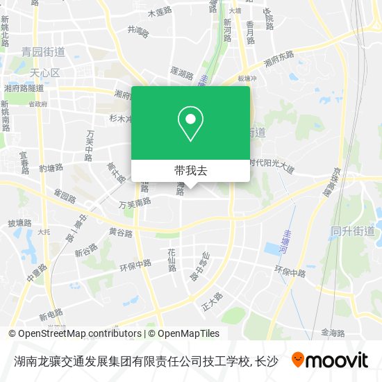 湖南龙骧交通发展集团有限责任公司技工学校地图