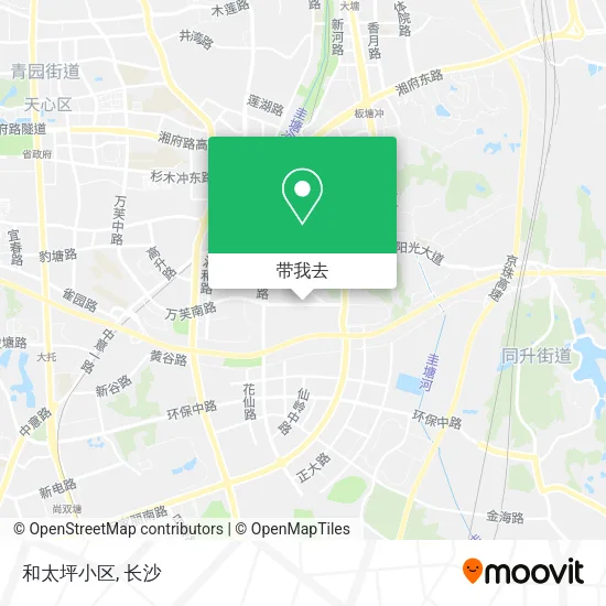 和太坪小区地图