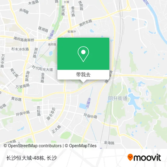 长沙恒大城-48栋地图