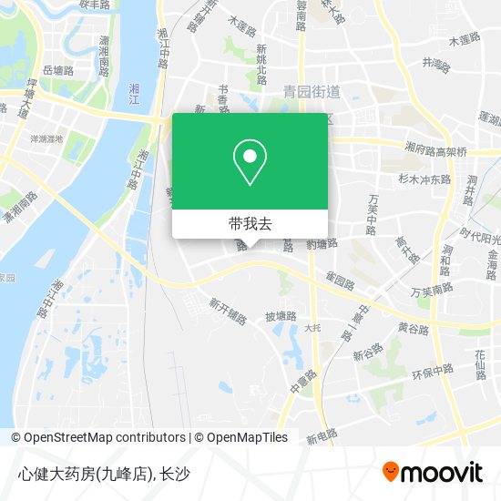 心健大药房(九峰店)地图