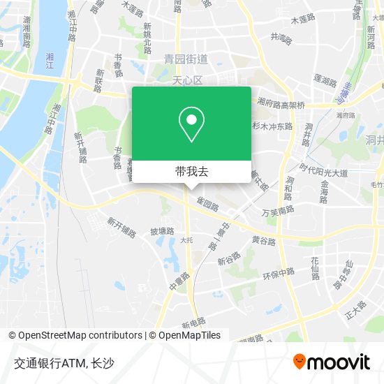 交通银行ATM地图