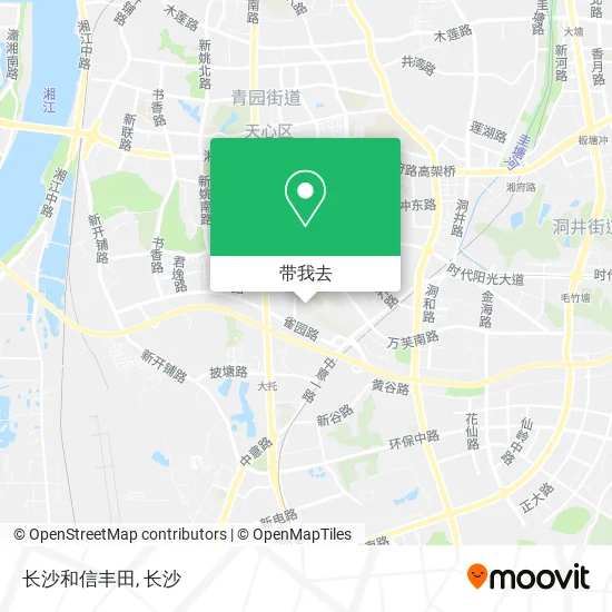 长沙和信丰田地图