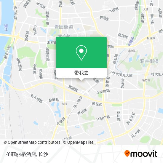 圣菲丽格酒店地图