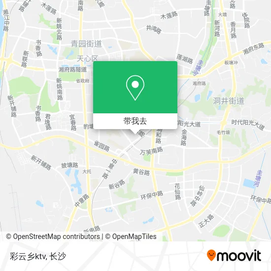 彩云乡ktv地图