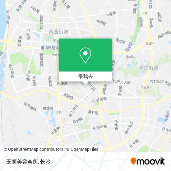 玉颜美容会所地图