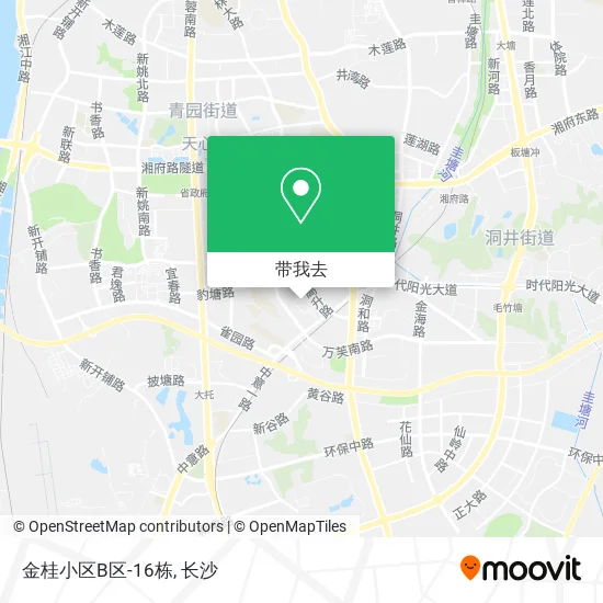 金桂小区B区-16栋地图